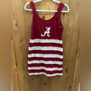 Crimson Tide, Alabama Dress with White Logo womans L but fits like a M